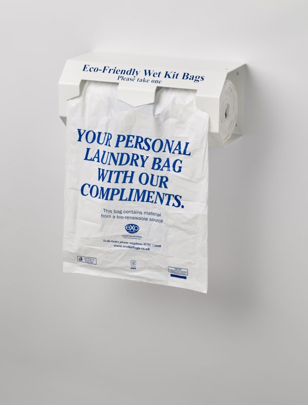 Premium Eco Bag in White Dispenser