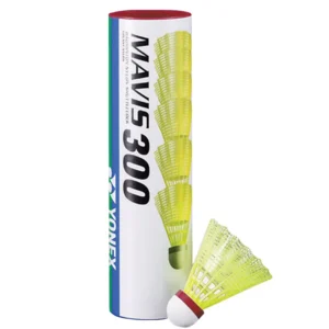 Yonex Mavis 300 Synthetic Shuttlecocks (Yellow-Red Speed)