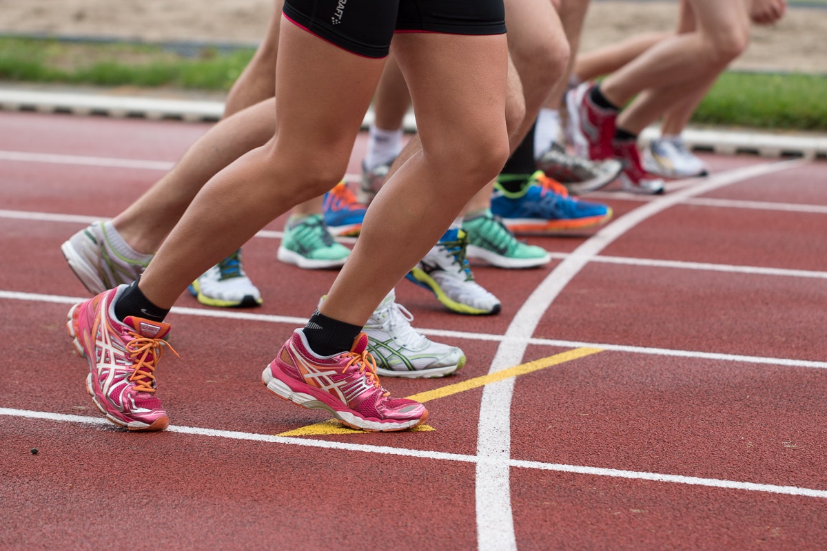 athletics running