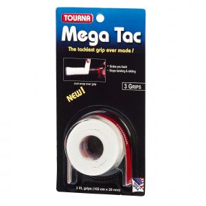 Tourna Mega Tac White - 3 Grip Roll